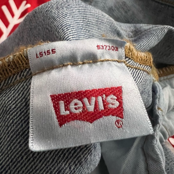 Levi's 501 Mens Jeans Fit 32X32 Blue Button Fly Denim - Picture 13 of 16